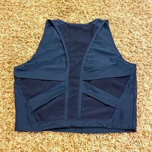 Navy blue workout top size M